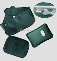 Sac à eau chaude rechargeable de sécurité avec chauffe-mains anti-explosion Bouillotte électrique avec ceinture et couvercle
