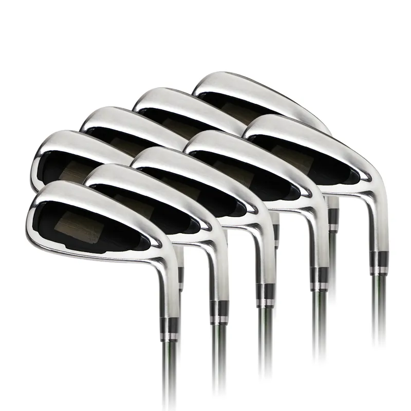 Hoge Kwaliteit Golfclubs Gegoten Gesmede Custom Logo Holte Aluminium Plaat Zool Rechts Linkshandige Golf Ijzeren Sets