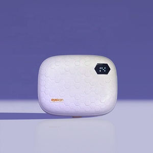 아이칸 초음파 콘택트렌즈 케이스 타이머 기능이 있는 하드 렌즈 케이스 최신 컬러 콘택트렌즈 케이스 클리너 - Product Image 2