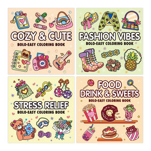 สมุดระบายสี52แผ่นสำหรับผู้ใหญ่และวัยรุ่น - Product Image 1