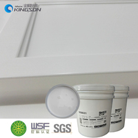 Colle à base d'eau KingSon DS8031 pour thermoformage, adhésif PVC laminé blanc, colle pour meubles, portes d'armoires, résine imperméable