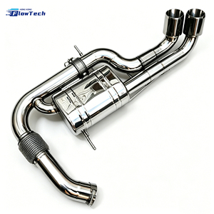 Sistema de escape Cat-Back de acero inoxidable de alto flujo premium con válvula integrada para BMW i8 1.5T Hybrid Supercar - Product Image 3