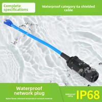 Cable de extensión de montaje en panel USB3.0 Tipo a macho a hembra Montaje empotrado Conectores de carcasa de nailon con enchufe de