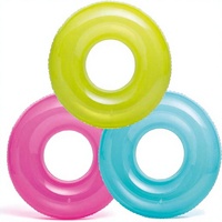 Tubes en vinyle gonflables, option logo personnalisé, couleurs pouvant varier