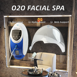 Machine d'infusion d'eau et de jet de dôme de masque facial de l'oxygène pur <span class=keywords><strong>O2O</strong></span> de haute qualité pour l'usage de station thermale avec la fonction d'injection - Product Image 2