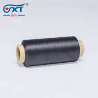 100% fil texturé en polyester Dty 300D/96F Nim/Sim/Him couleur teinte Dope pour tissu à tricoter