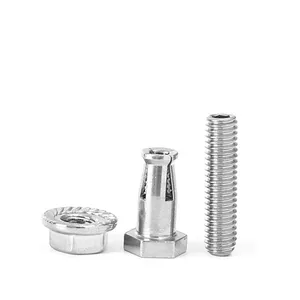 จีนผู้ผลิตหมุนประเภทตัดราคากลับสแตนเลส<span class=keywords><strong>เหล็ก</strong></span>เครื่องกล Anchor Bolt - Product Image 1