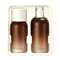 Boîtes en pulpe moulée écologiques HAOWEI, emballages cosmétiques biodégradables
