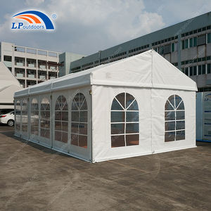 6x9 6x12 açık su geçirmez çadır 100 kişi marquee çadır ahşap zemin bahçe kutlama eğlence çadırı catering olay için - Product Image 5