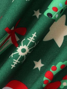 HP Kids Toddler Baby Boy Christmas Clothes Santa Print Button Down Shirt Shorts Set Gentlemen Outfits KBCS-014 - Product Image 4