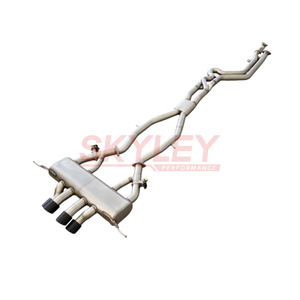 Para BMW S58 3.0T G80 G81 G82 G83 G87 M2 M3 M4 <span class=keywords><strong>2021</strong></span>+ Sistema de escape Catback con válvula de salida central y silenciador trasero con tubo en Z impreso en 3D - Product Image 4