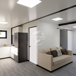 Nouvelle vie, maison-conteneur préfabriquée extensible en acier de 20 pieds, <span class=keywords><strong>appartement</strong></span> de 2 chambres, cuisine, maisons-conteneurs personnalisées, Chine - Product Image 4