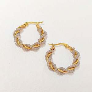 Nouveau Style Couronne Boucles D'oreilles En Acier Inoxydable Plaqué Or Boucles D'oreilles Haut De Gamme De Luxe À La Main Boucles D'oreilles pour les Femmes - Product Image 4