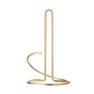 Minimalist No-Drill Metal Kitchen <b>Paper</b> Towel Holder Freestanding Roll <b>Paper</b> Stand & Napkin Holder for Hotels and Restaurants - Product Image 5