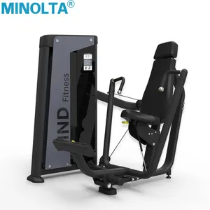 High Quality Gym Fitness Equipment Pin Loaded Selection Machine Seated Vertical Chest Press Machine Maquinas De Gimnasio