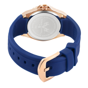 นาฬิ<span class=keywords><strong>ก</strong></span>าข้อมือผู้หญิง MISS FOX 2593 รุ่นโครโนกราฟ สีโรสโ<span class=keywords><strong>ก</strong></span>ลด์ สไตล์สปอร์ต ประดับเพชร สายยางสีน้ำเงิน ระบบอนาล็อ<span class=keywords><strong>ก</strong></span> ควอตซ์ - Product Image 6