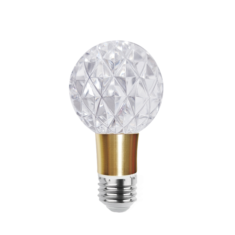 High Quality Led Crystal Bulb E27 Brightness 3W Red or Amber Indoor Lighting Home Lamp Led Light Bulb