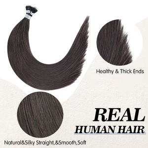 FH # Extensions de cheveux humains Nano Tip 1A 22 pouces 100g Cuticule Mirco Beads Nano Rings Remy Cheveux humains en stock - Product Image 4