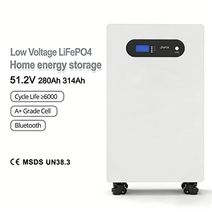 ระบบจัดเก็บพลังงานสำหรับบ้านเคลื่อนที่ 51.2V 280Ah 314Ah โซลาร์ LiFePO4 14.336kWh 16kWh แบตเตอรี่สำรองไฟพร้อมระบบป้องกัน IP54 - Product Image 1