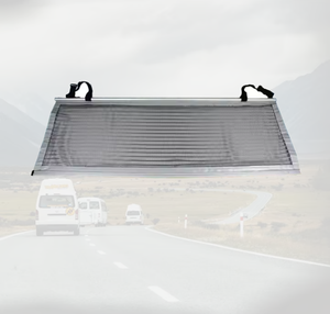 Aleación de aluminio/Tela de malla ignífuga RV cama red protectora caravana red de seguridad aplicada a accesorios RV - Product Image 1