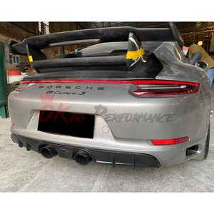 แผ่นกระจายแสงด้านหลังคาร์บอนไฟเบอร์สำหรับ <span class=keywords><strong>PORSCHE</strong></span> 911 Carrera S 4S <span class=keywords><strong>GTS</strong></span> 991 991.2 - Product Image 2