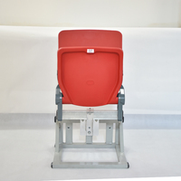 ZS-QF01-L chaise en plastique à poutre fixe murale pour les gradins d'école de sport de plein air de stade en aluminium PP