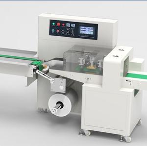 Machine d'emballage horizontale automatique à grande vitesse pour l'emballage de type oreiller de légumes de fruits de pain de nourriture - Product Image 2