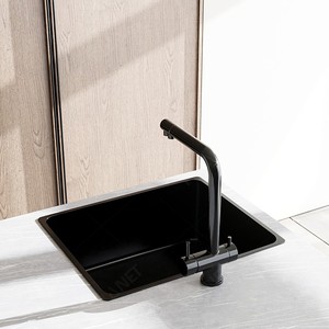 Hiện đại tủ bếp Phật Sơn bán carcase đá cẩm thạch đá tùy chỉnh 304 thép không gỉ bề mặt lưu trữ tủ bếp tùy chỉnh - Product Image 4