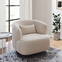 Fauteuil individuel de luxe au design scandinave moderne, idéal pour studio créatif, boutique, expérience relaxante, bureau, salle à manger, chambre.