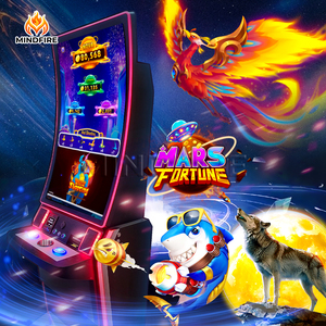 Máquina de Juego Arcade con Pantalla Táctil Vertical LCD de 43 Pulgadas, Diseño Curvo, Metálica, Operada con Monedas, Fabricada en EE. UU. - Product Image 1