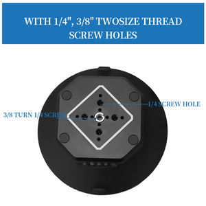 Vente chaude 6 pouces automatique vide voiture ventouse 360 degrés <span class=keywords><strong>panoramique</strong></span> rotule support pour DSLR <span class=keywords><strong>Photo</strong></span> Studio accessoires - Product Image 4