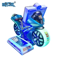 Simulateur de jeu de moto électronique d'arcade à monnayeur, produit phare