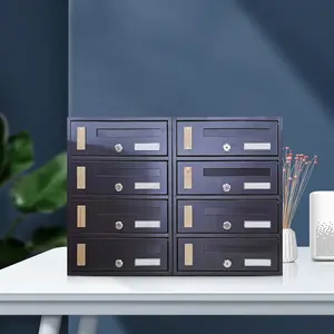 Fabricant pas cher <span class=keywords><strong>anglais</strong></span> boîte <span class=keywords><strong>aux</strong></span> <span class=keywords><strong>lettres</strong></span> montage mural cluster boîte <span class=keywords><strong>aux</strong></span> <span class=keywords><strong>lettres</strong></span> avec 8 portes - Product Image 2