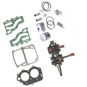 Kit de joints de culasse, vilebrequin et segments de piston Yamaha 63V-11400-00 pour moteurs hors-bord à essence de 9,9 à 15 CV - Product Image 4