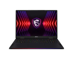 โน้ตบุ๊กเกมมิ่ง MSI 18 Pro A14V Pro-224CN/226CN/007CN รุ่น I9-14900HX/DDR5 32GB*2/2TB NVMe /RTX 4090 16GB/หน้าจอ 4K Mini LED/120Hz - Product Image 1