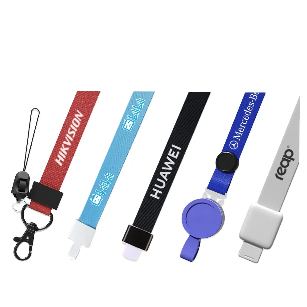 Reap best seller lanyards top-quality lanyard with logo custom by sublimation Lanyard Neck Strap for Id card holder
