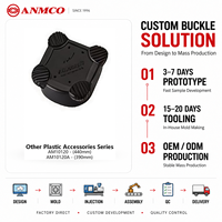 Modèle de raccord pour sac en plastique AM10120A, pièce de rechange fonctionnelle pour assemblages d'accessoires de sac, couleur et logo personnalisés, fourniture OEM