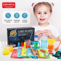 Zhorya Çocuklar İçin Bilimsel Deney Seti, 78 Sihirli Bilim Deneyi ile Eğitim Laboratuvarı Oyuncak Hediyesi