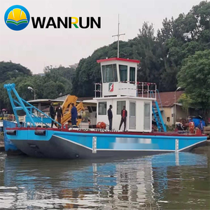 Wanjun เรือลากจูงพร้อมเครนไฮดรอลิกสำหรับผลักและดึงเครื่องขุดลอกแบบอเนกประสงค์โรงงานจีน - Product Image 3