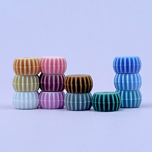 Perline in Silicone a Forma di Ruota per Creazione di <span class=keywords><strong>Gioielli</strong></span> e Penne Decorabili - Product Image 4