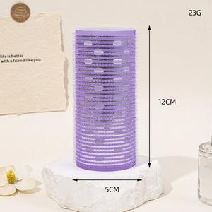 Nouveau modèle tendance, rouleau à cheveux coréen à huit caractères, très populaire, pour usage domestique, en plastique, pour boucles intérieures volumineuses, résistant aux basses températures - Product Image 4