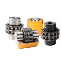 Accouplement flexible à chaîne KC en acier 45 pour moteur à engrenages à rouleaux GL, couple élevé, personnalisable, OEM, alésage 20 mm, couple nominal 300 Nm
