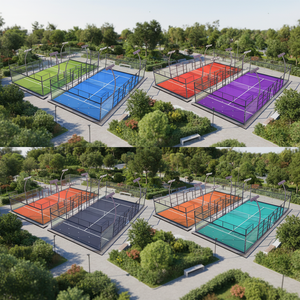 Productor Profesional de Redes para Pádel, Red Grande de 2 x 3 m, 100% Galvanizada en Caliente, Tamaño del Poste 120x120x3.2 mm, Garantía de Más de 10 Años - Product Image 2