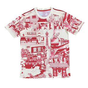 เสื้อฟุตบอลผู้ชายราคาส่งถูก ระบายอากาศได้ดี แขนสั้น สำหรับฝึกซ้อม พร้อมสกรีนชื่อทีมตามสั่ง - Product Image 4