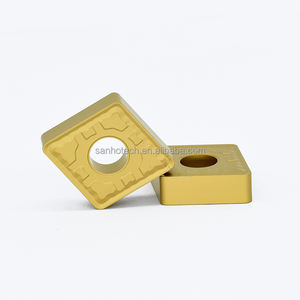 Inserto di tornio grezzo in acciaio a quattro lati in lega dura di carburo di tungsteno per 100% lama CNC di titanio nitruro di alluminio originale - Product Image 6