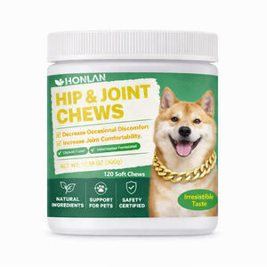 Soft Chews Hip Joint Supplement <b>for</b> <b>Dogs</b> Glucosamine Pain Relief <b>Treats</b> Advanced Chondroitin Supplements <b>for</b> Cats and Pets - Product Image 1