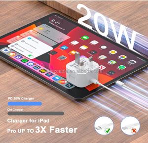 Best Selling 20W USB <b>C</b> Travel Wall Charger UK Plug PD3.0 TYPE <b>C</b> Fast <b>Charging</b> Head Android Adapter for iPhone 14 13 12 - Product Image 3