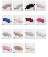 Masque de sommeil en satin de soie pour la santé oculaire, personnalisable (couleur et logo), idéal pour les cadeaux de fête, masque occultant pour le soin des yeux