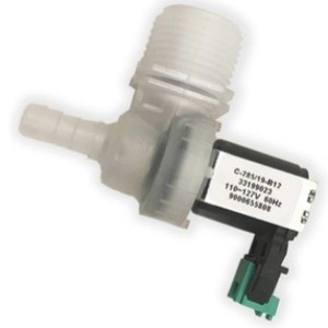 Válvula de entrada de agua Electrolux C-28419-B12 110V de plástico duradero para electrodomésticos de lavandería - Product Image 1