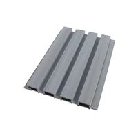Panneau composite bois-plastique extérieur imperméable, mur extérieur WPC, panneau WPC non polluant recyclable, matériau de clôture